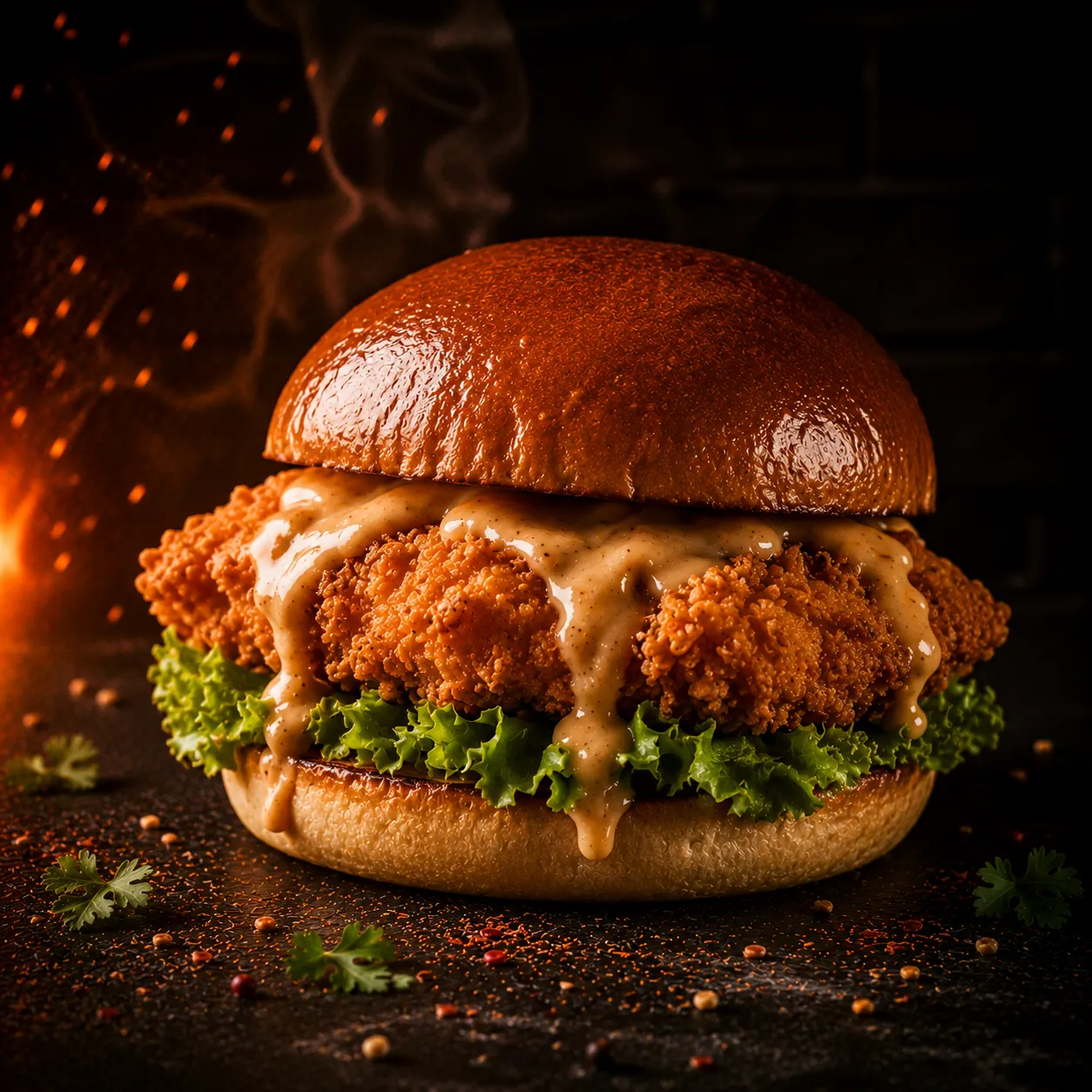 Crispy Burger