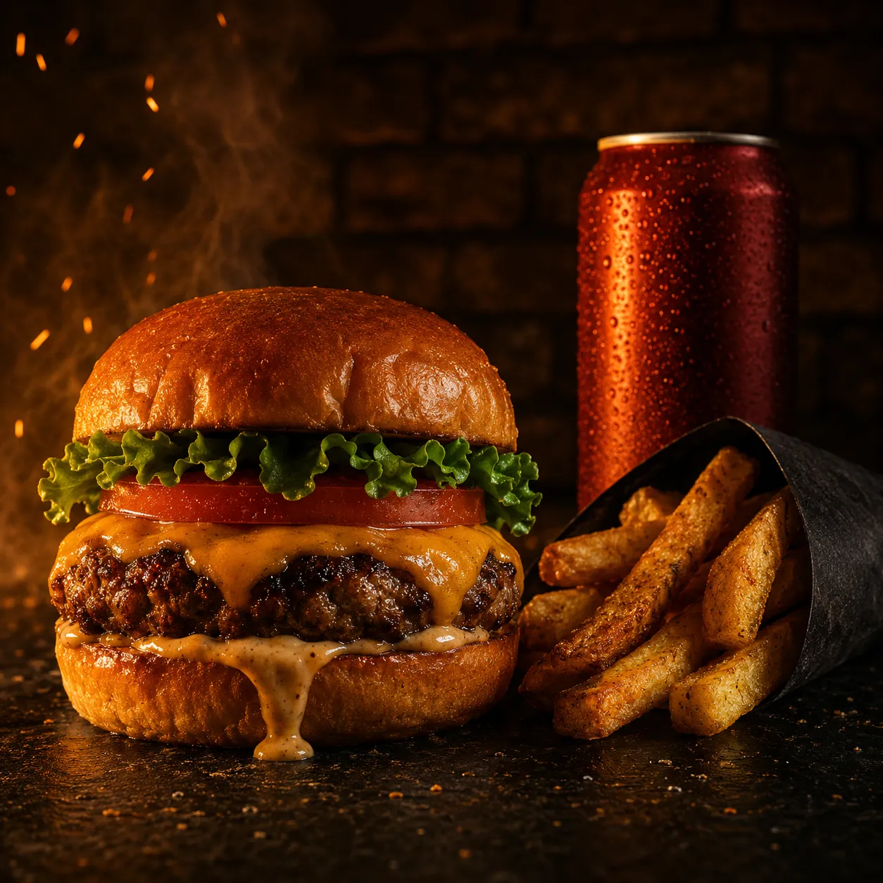 Burger Menü