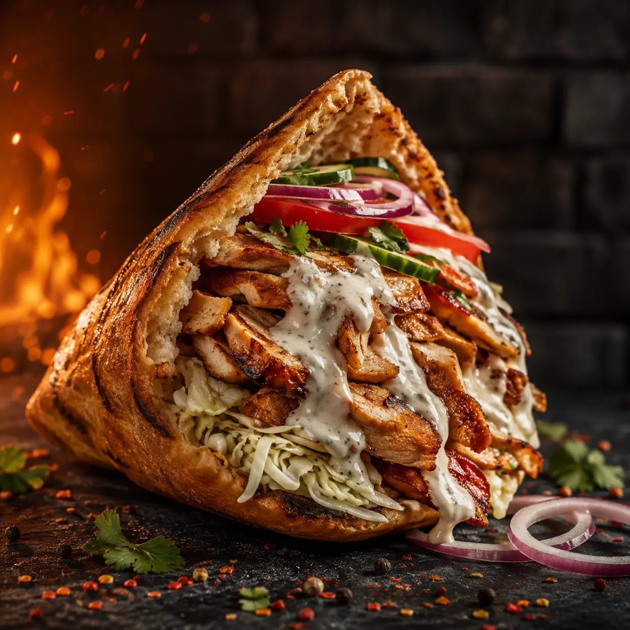 Döner (Hähnchen)