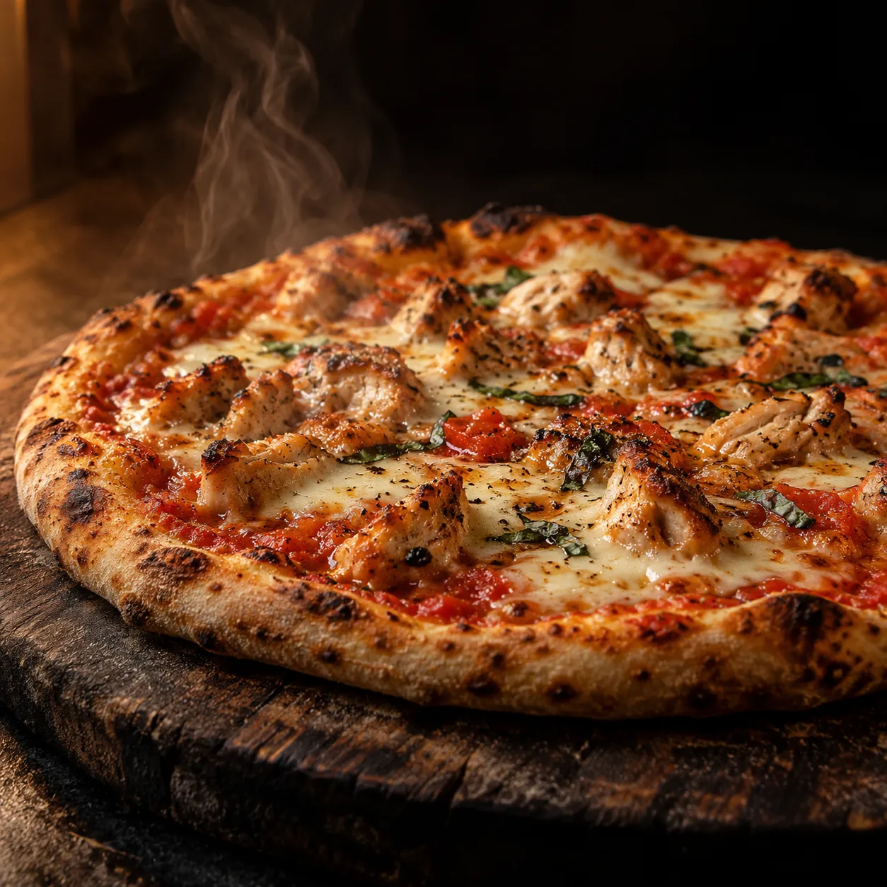 Hähnchen Pizza