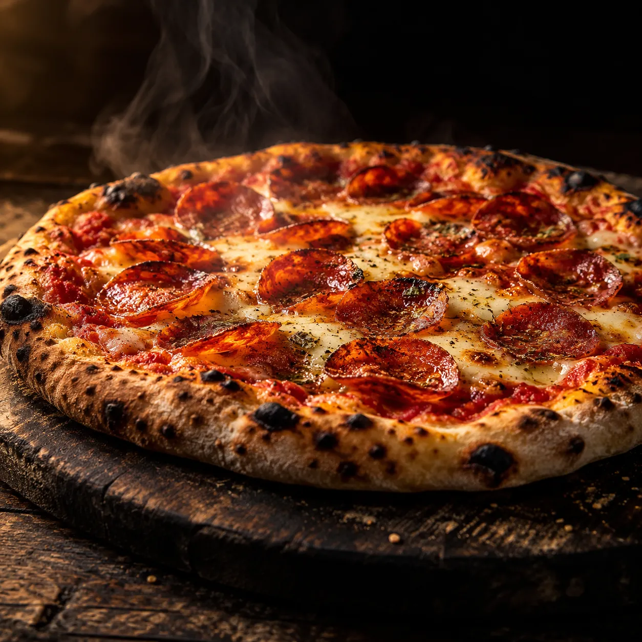 Salami Pizza